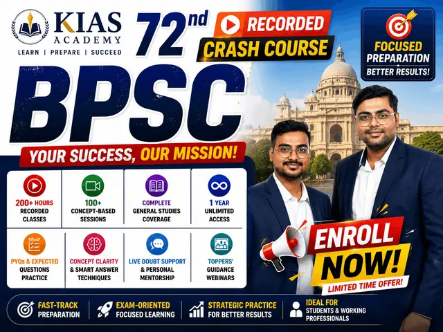 72nd BPSC Prelims Crash Course